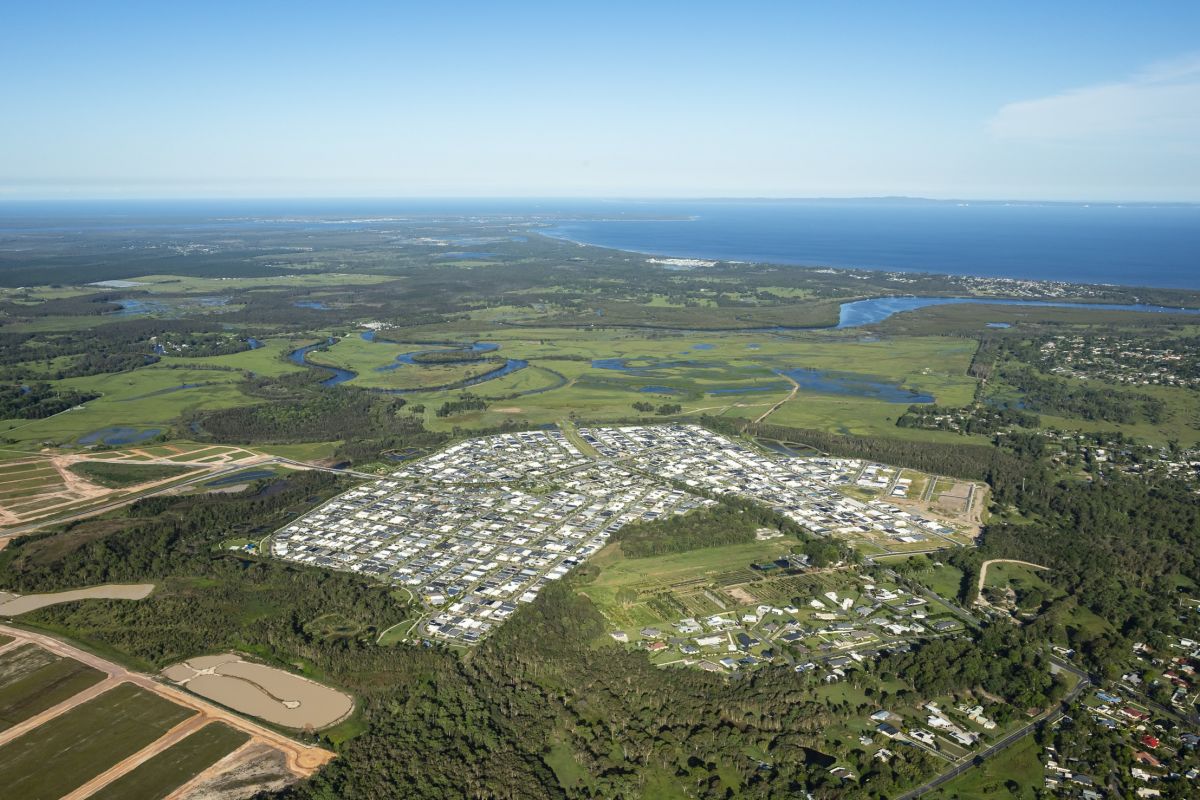 Aerial photo of North Harbour PDA