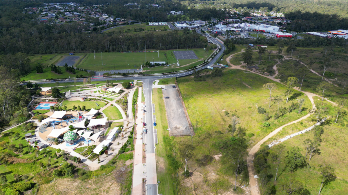 Aerial of the Greater Flagstone PDA