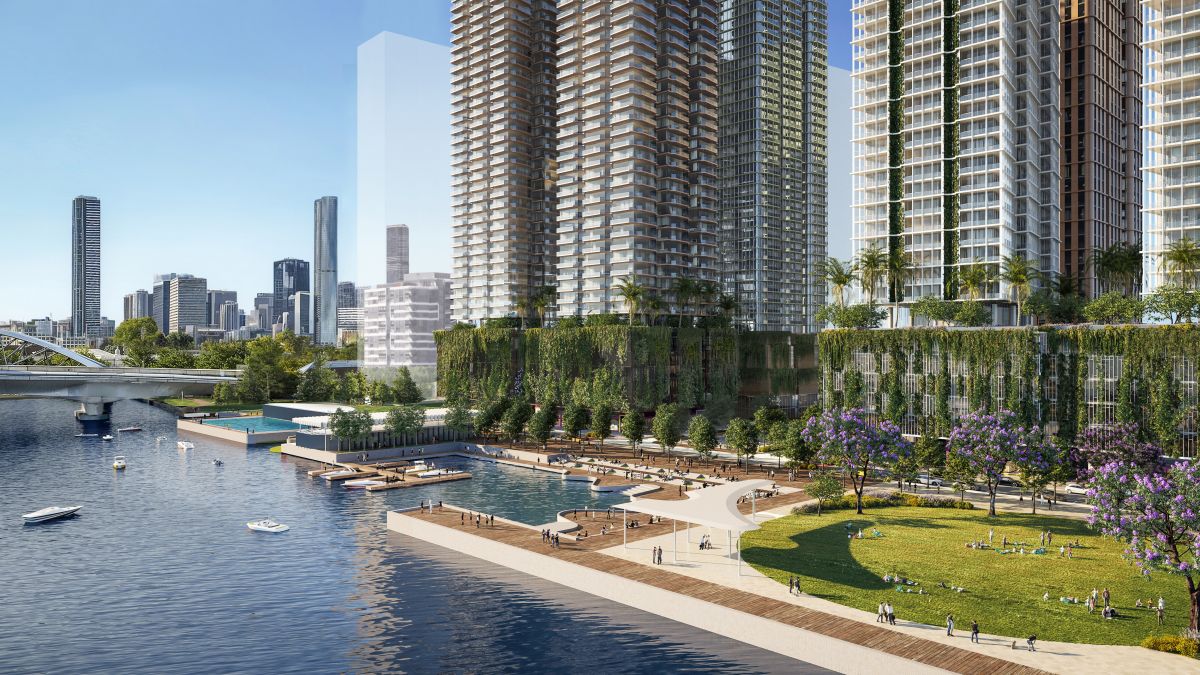 Artist Impression of the Former Visy site