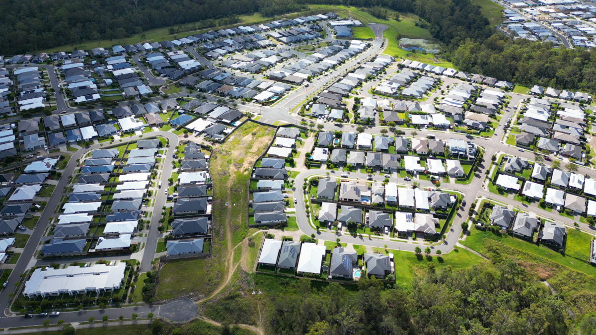 Aerial of the Greater Flagstone PDA