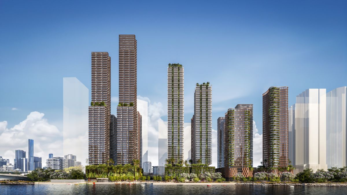 Artist Impression of the Former Visy site