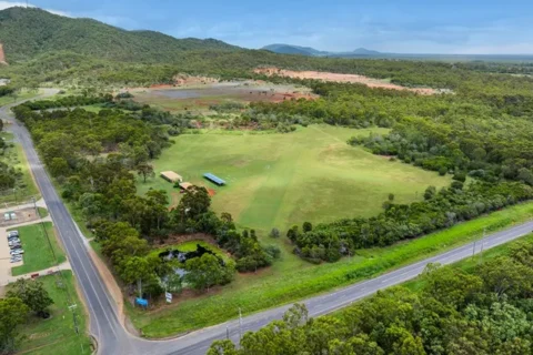 Aerial of the Yarwun Industrial Estate