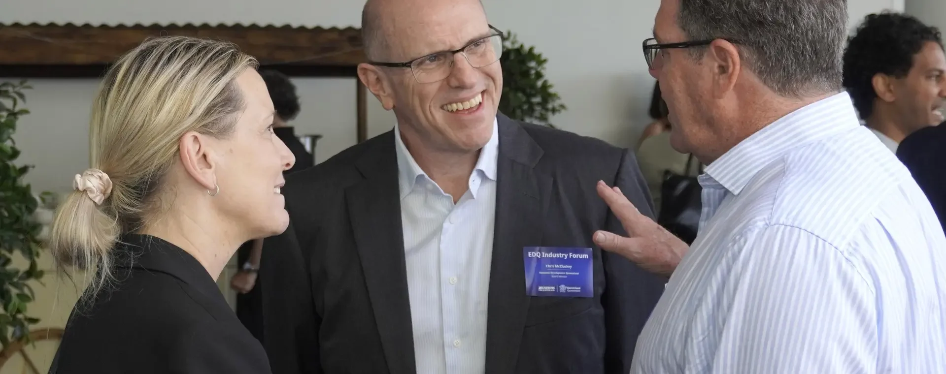 Board members and attendees at the EDQ Industry Forum October 2025