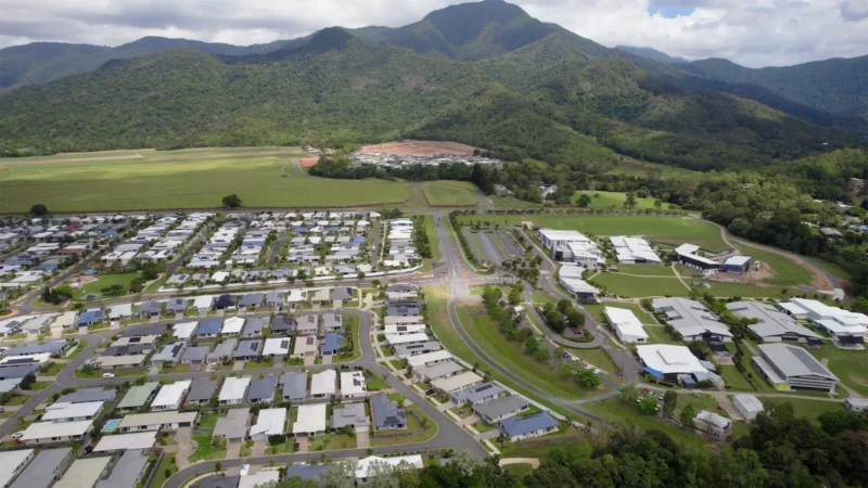 Aerial of Mount Peter PDA