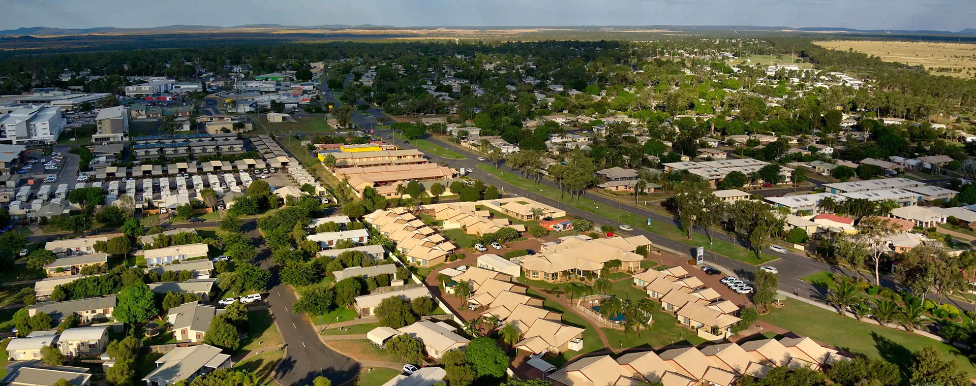 Aerial of Moranbah PDA