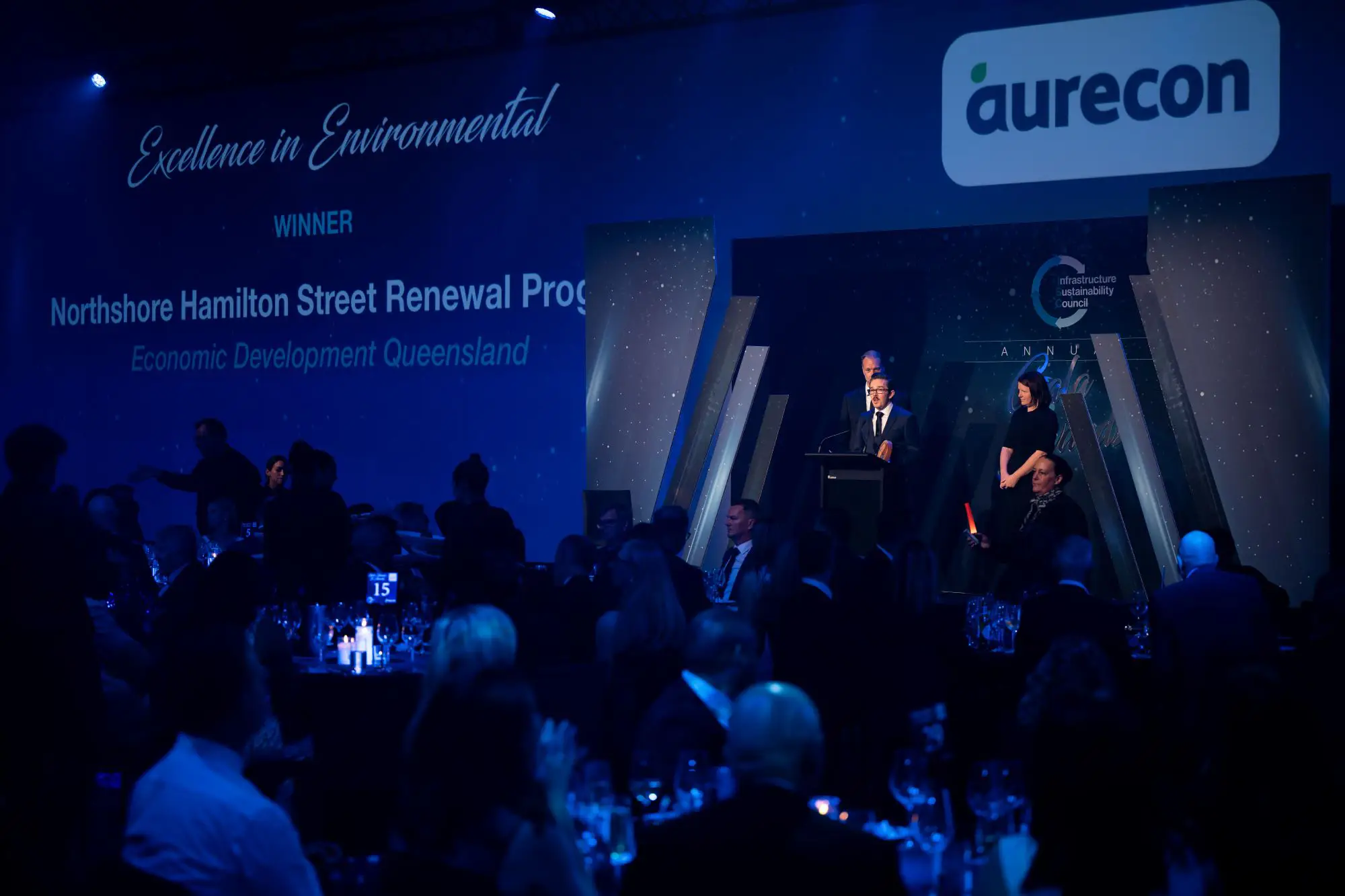 Northshore wins Excellence in Environmental Outcomes Award at ISC Annual Gala