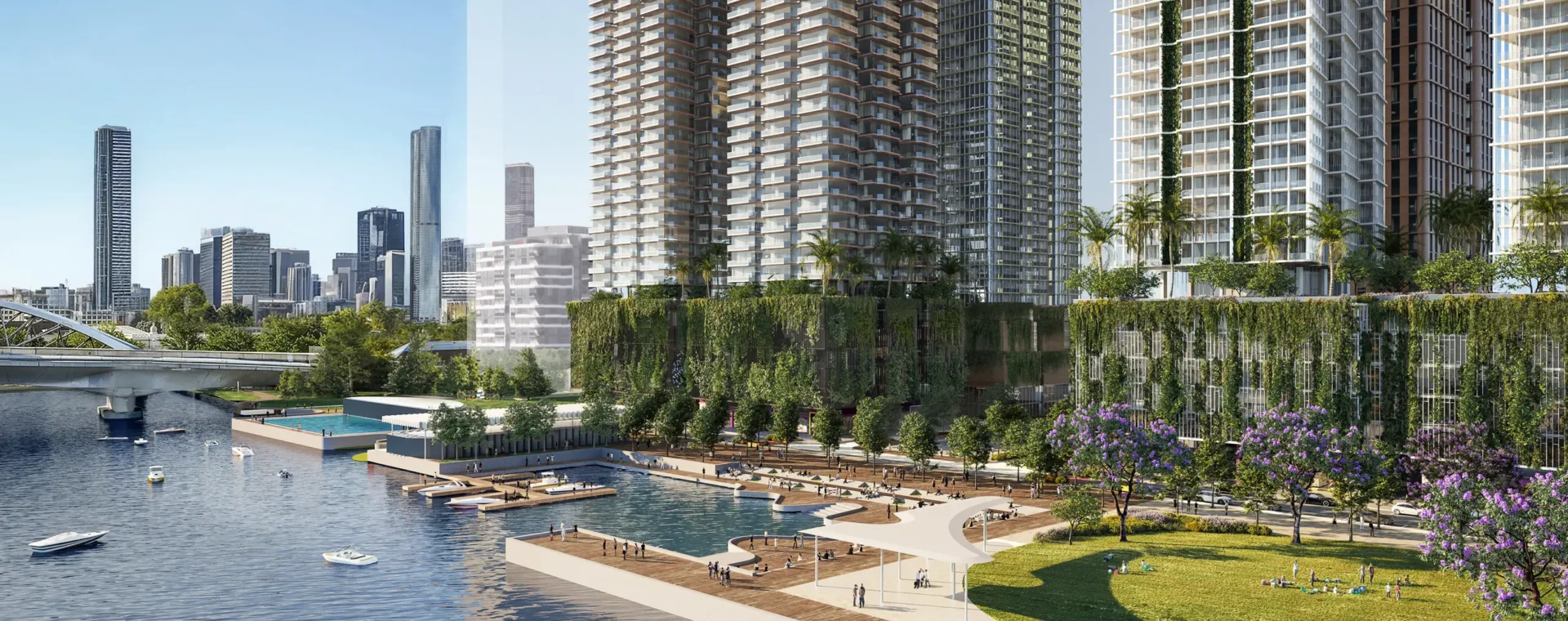 Render of the Former Visy Land Activation Program