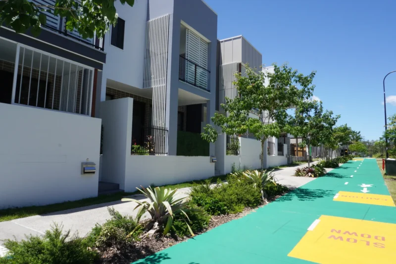 Terrace homes at Carseldine Village