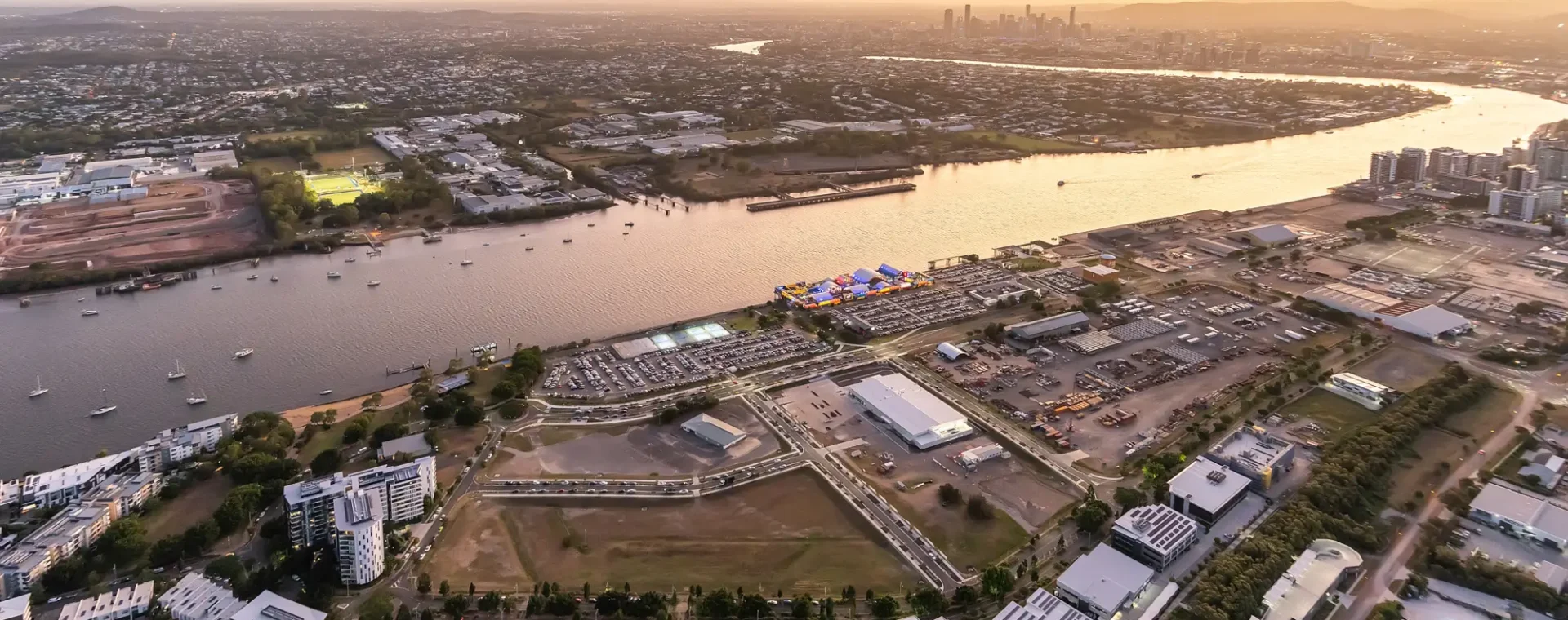 Aerial of Northshore Hamilton