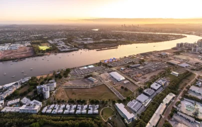 Aerial of Northshore Hamilton