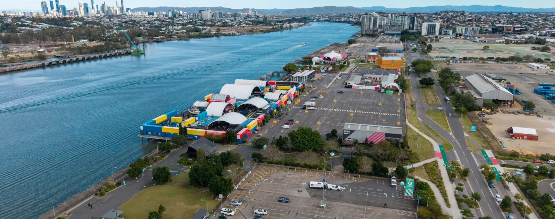 Aerial of Northshore Hamilton