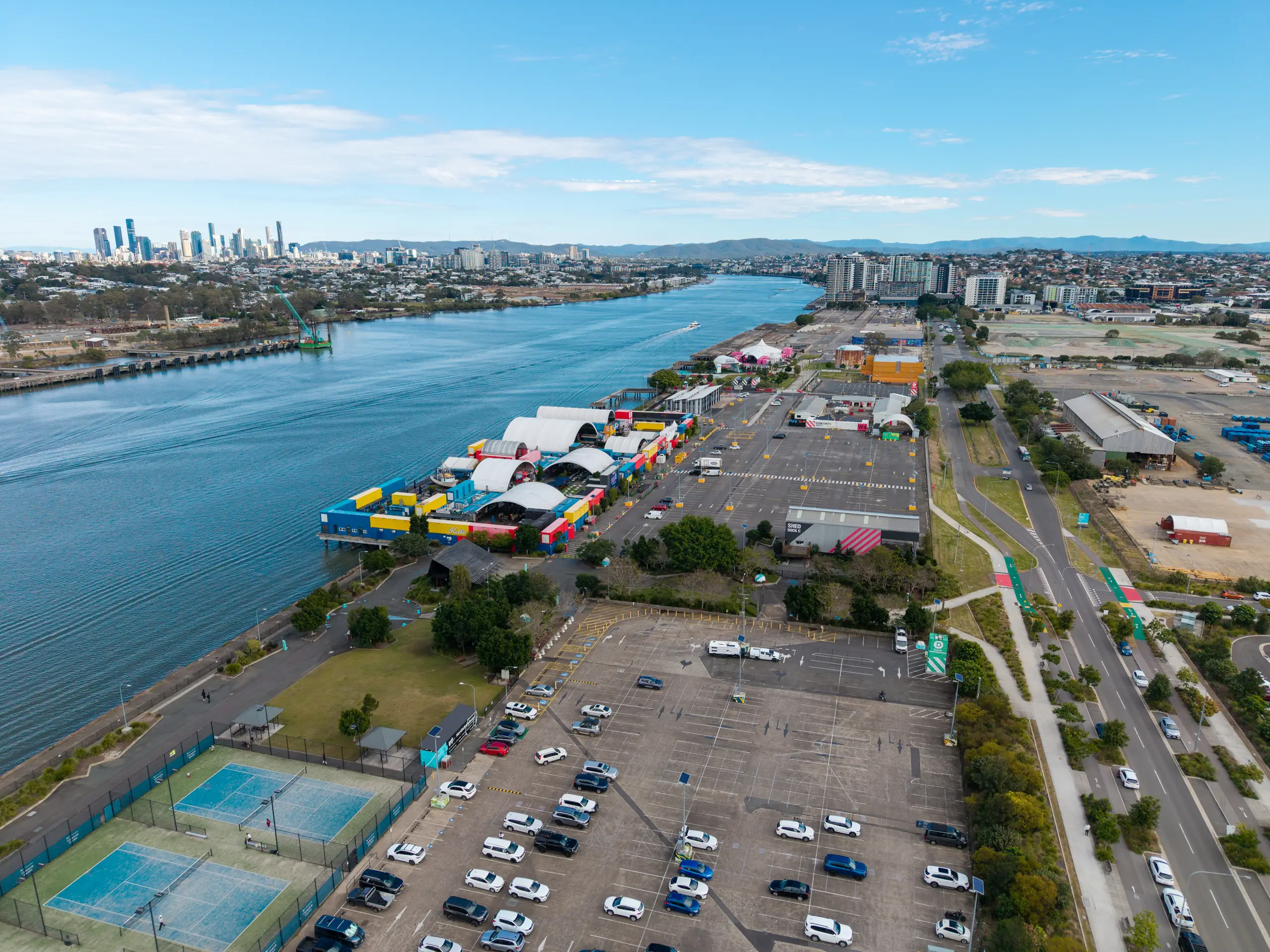 Aerial of Northshore Hamilton