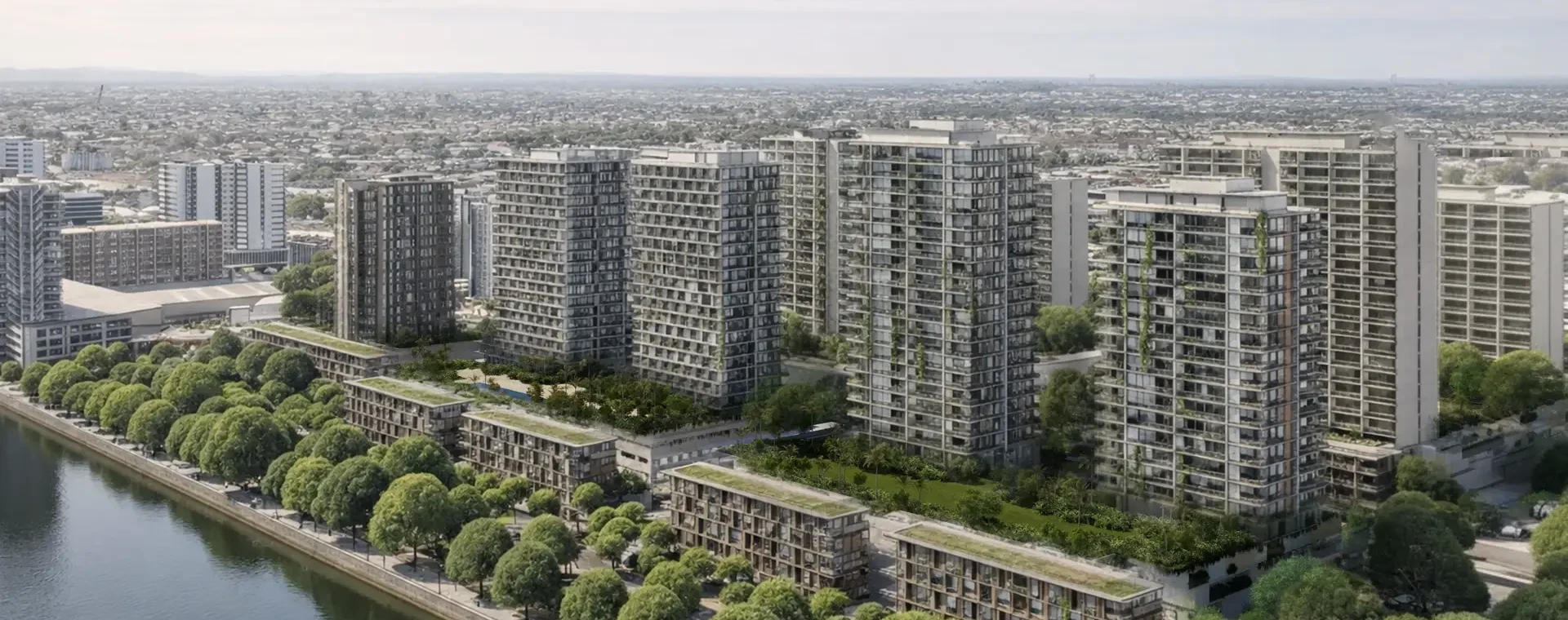 Render image of the Northshore Hamilton PDA