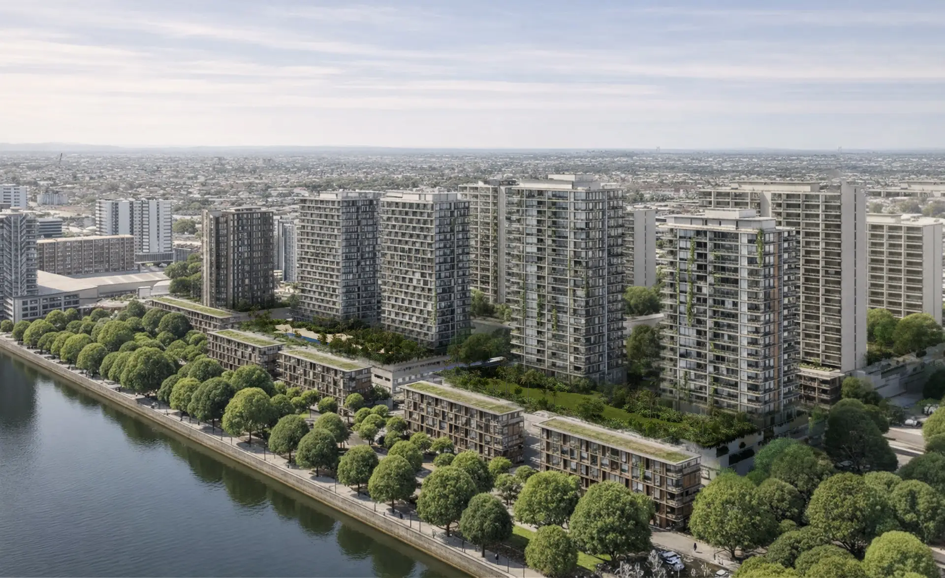 Render image of the Northshore Hamilton PDA