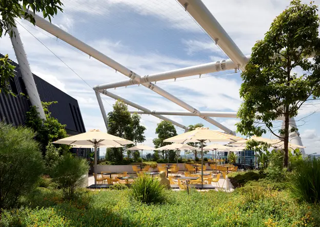 Rooftop area on Jubilee Place in Bowen Hills PDA