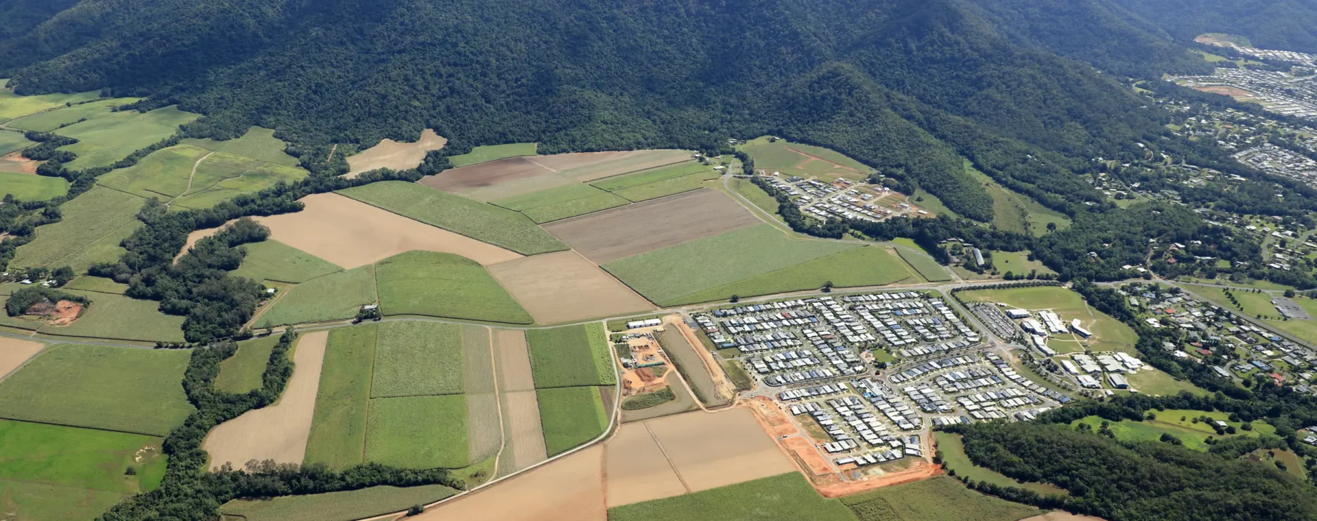 Aerial of Mount Peter PDA