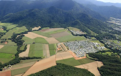 Aerial of Mount Peter PDA