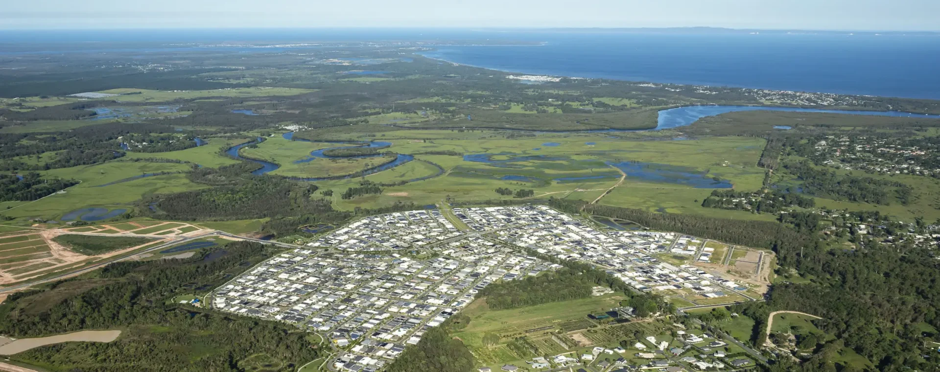 Aerial of North Harbour PDA