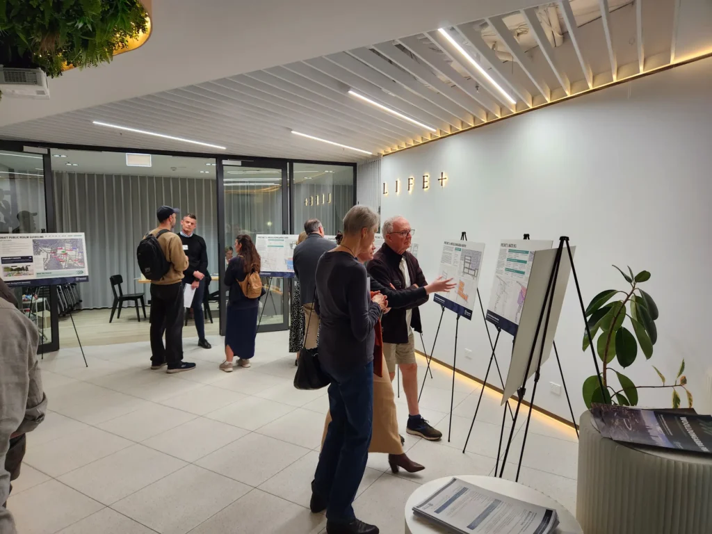 Attendees at the Woolloongabba PDA consultation