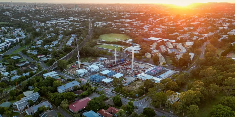 Aerial of Yeronga Parkside PDA