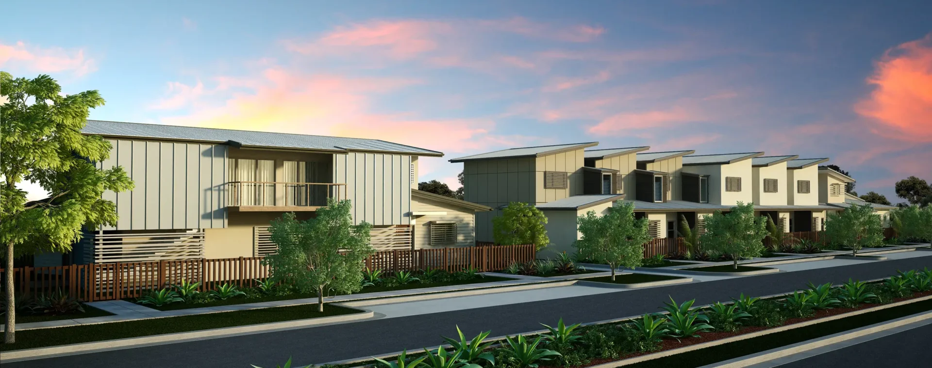 Render of the Blue Ridge estate within the Blackwater PDA