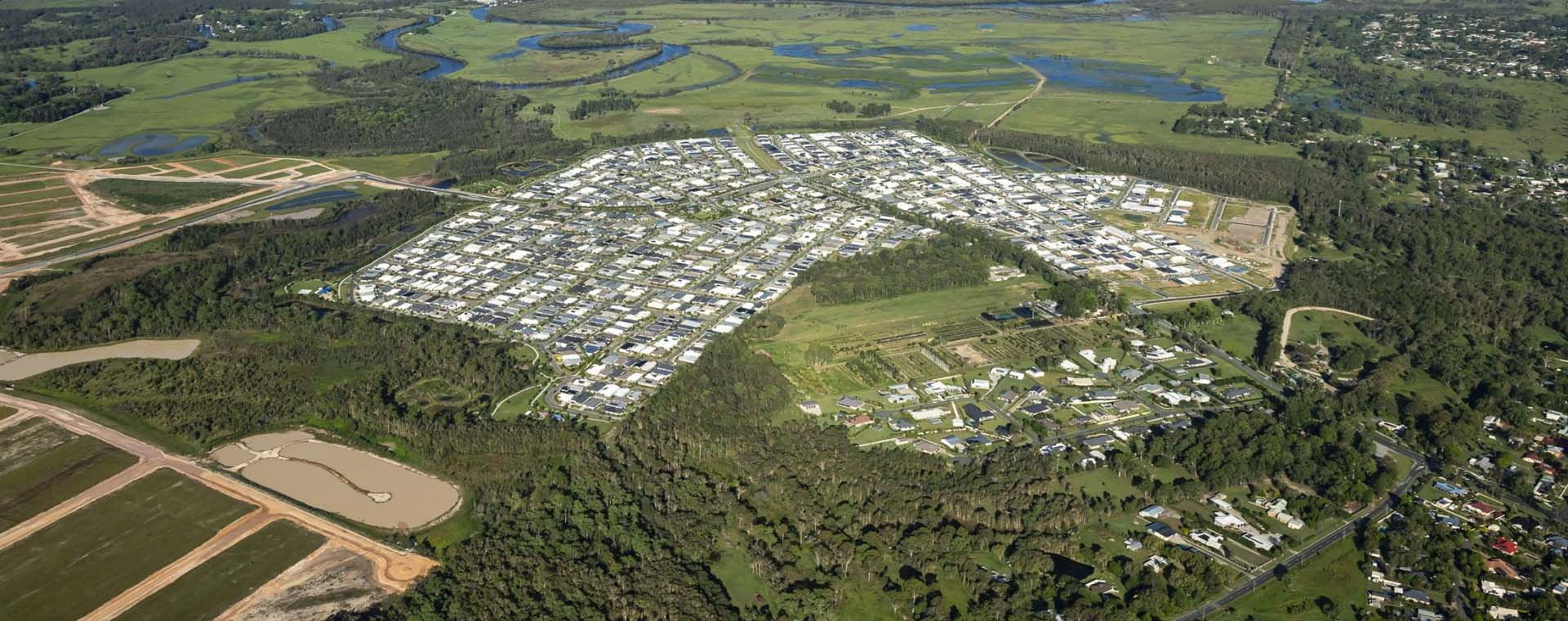 Aerial of North Harbour PDA