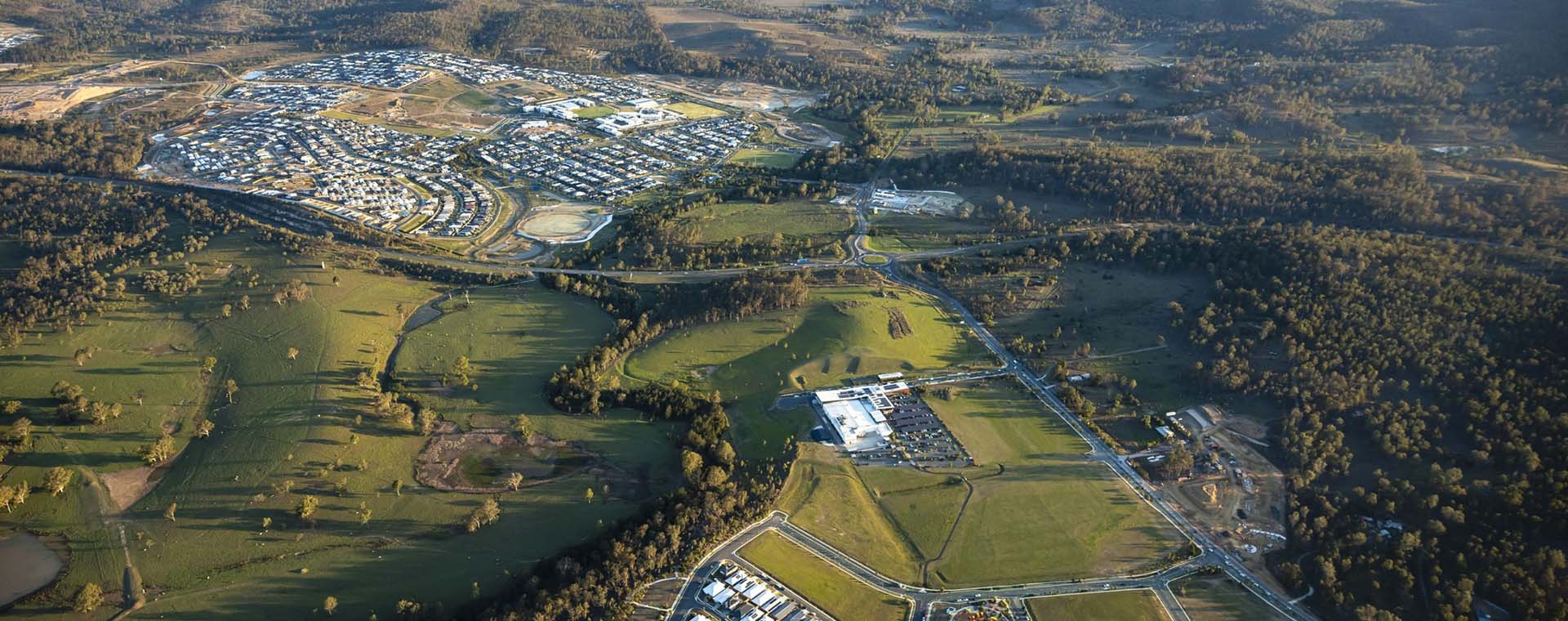 Aerial of the Ripley Valley PDA