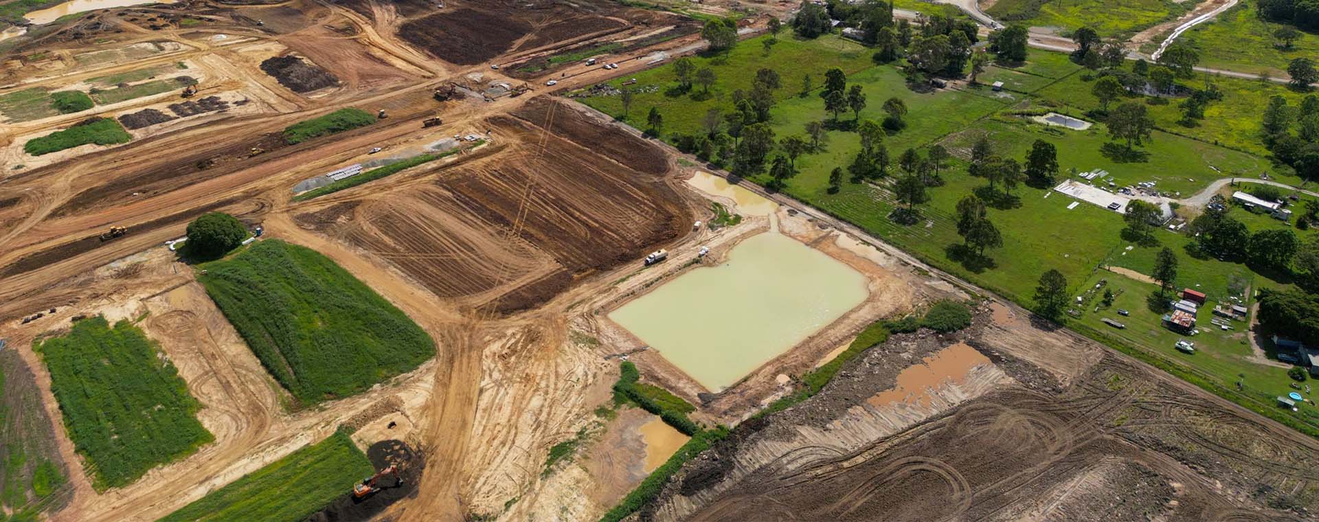Aerial of the Waraba PDA
