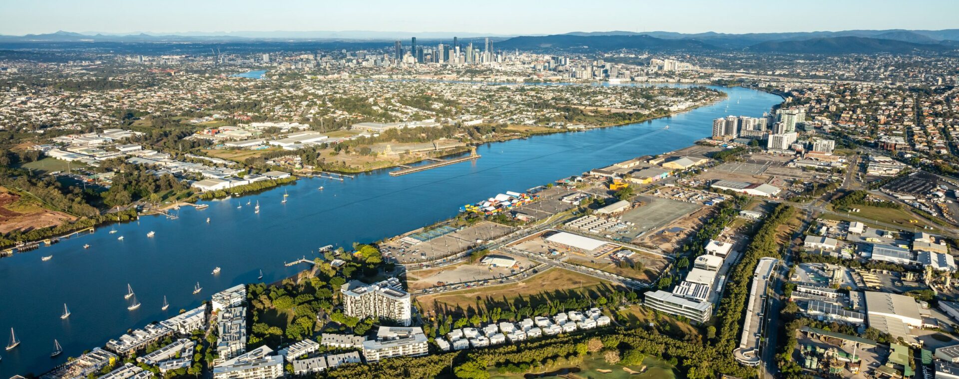 Aerial of Northshore Hamilton