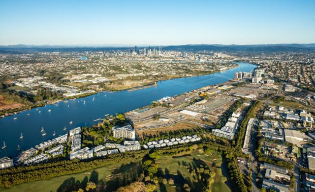 Aerial of Northshore Hamilton
