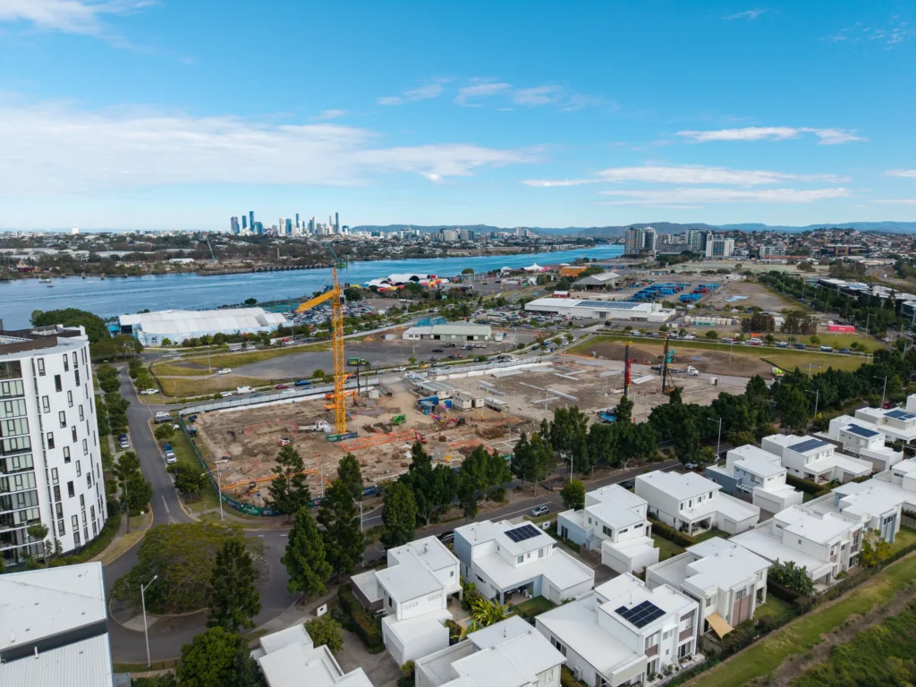 Construction Aerial of Rockpool Oxley