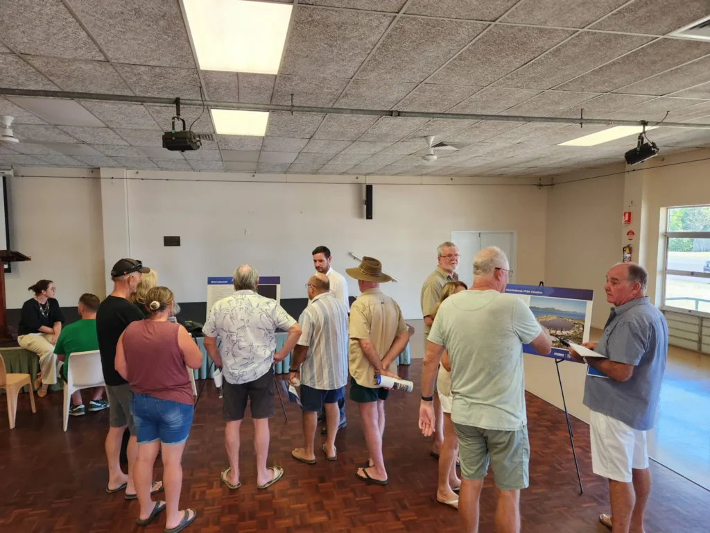 Community engagement session hosted in Cardwell to discuss the future of the Port Hinchinbrook PPDA