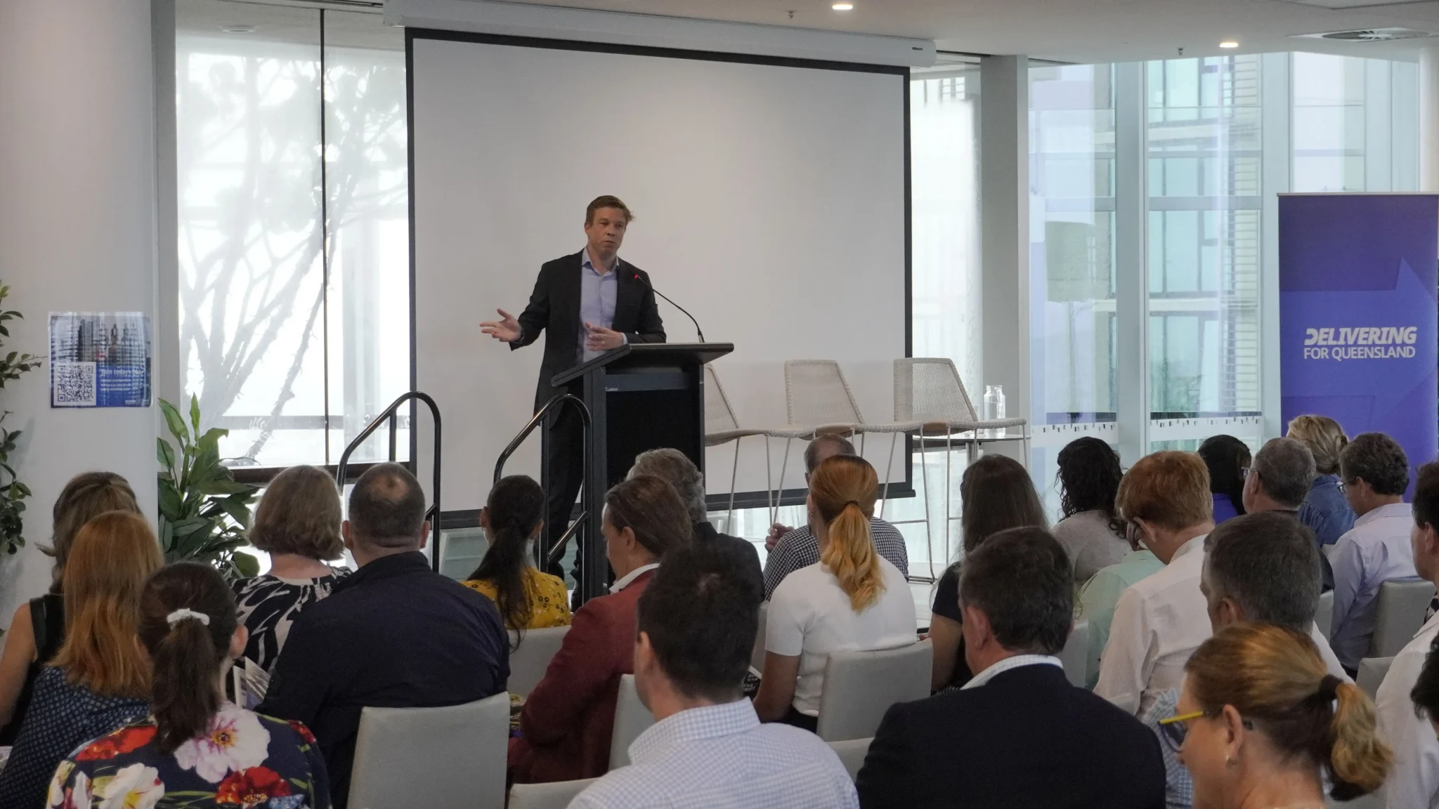 Julian Simmonds presenting at the EDQ Industry Forum in March 2026