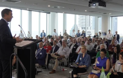 Julian Simmonds presenting at the EDQ Industry Forum in March 2026