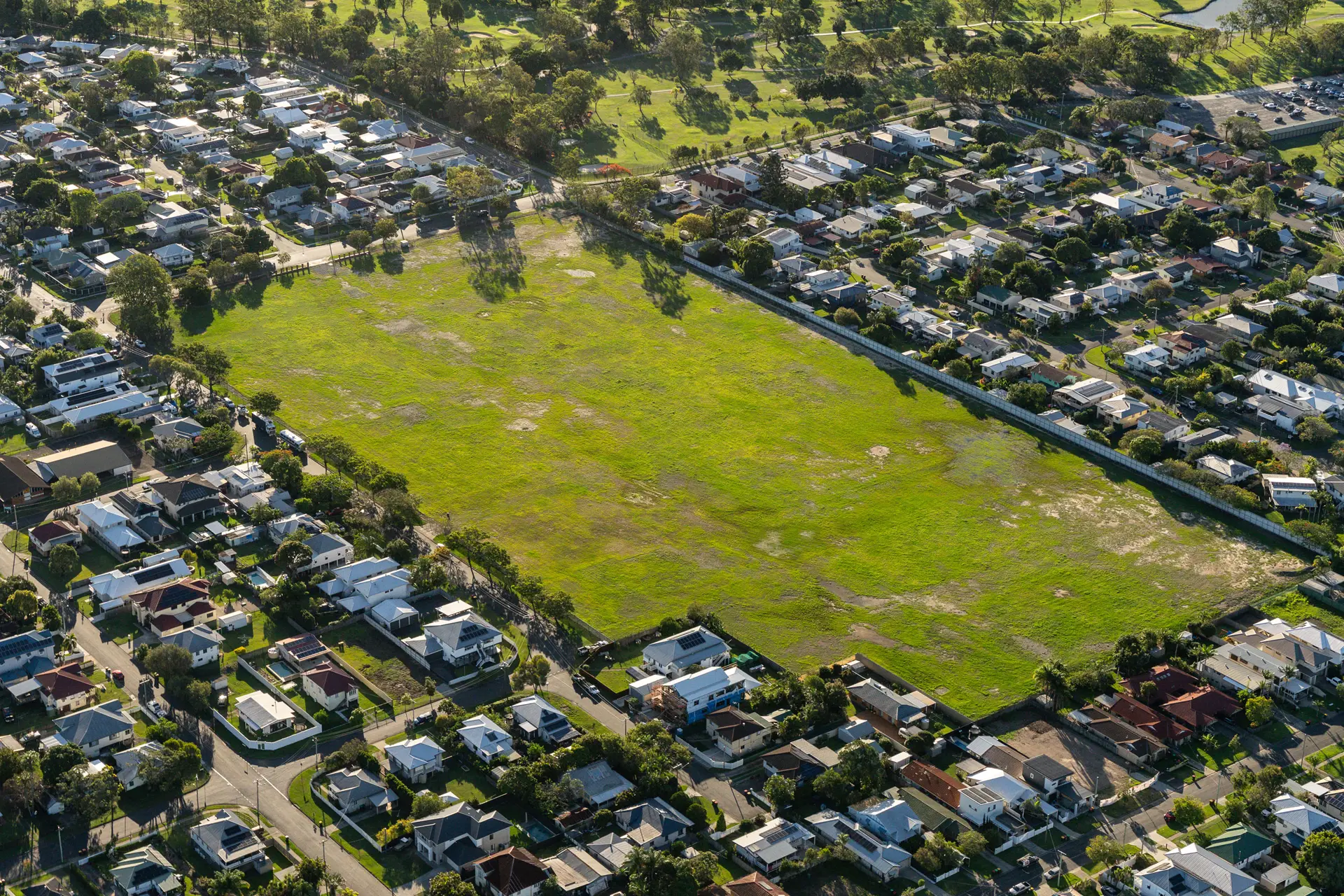 Aerial of Banyo