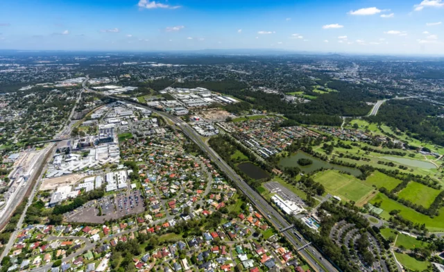 Aerial of Meadowbrook