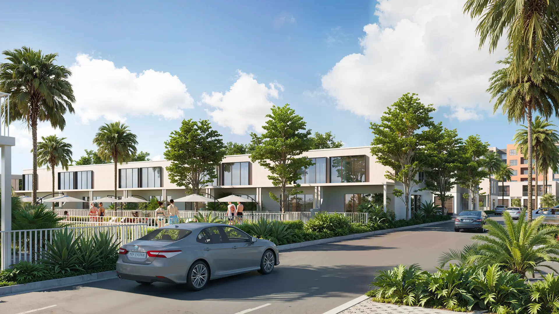 Streetscape render of Montague Road