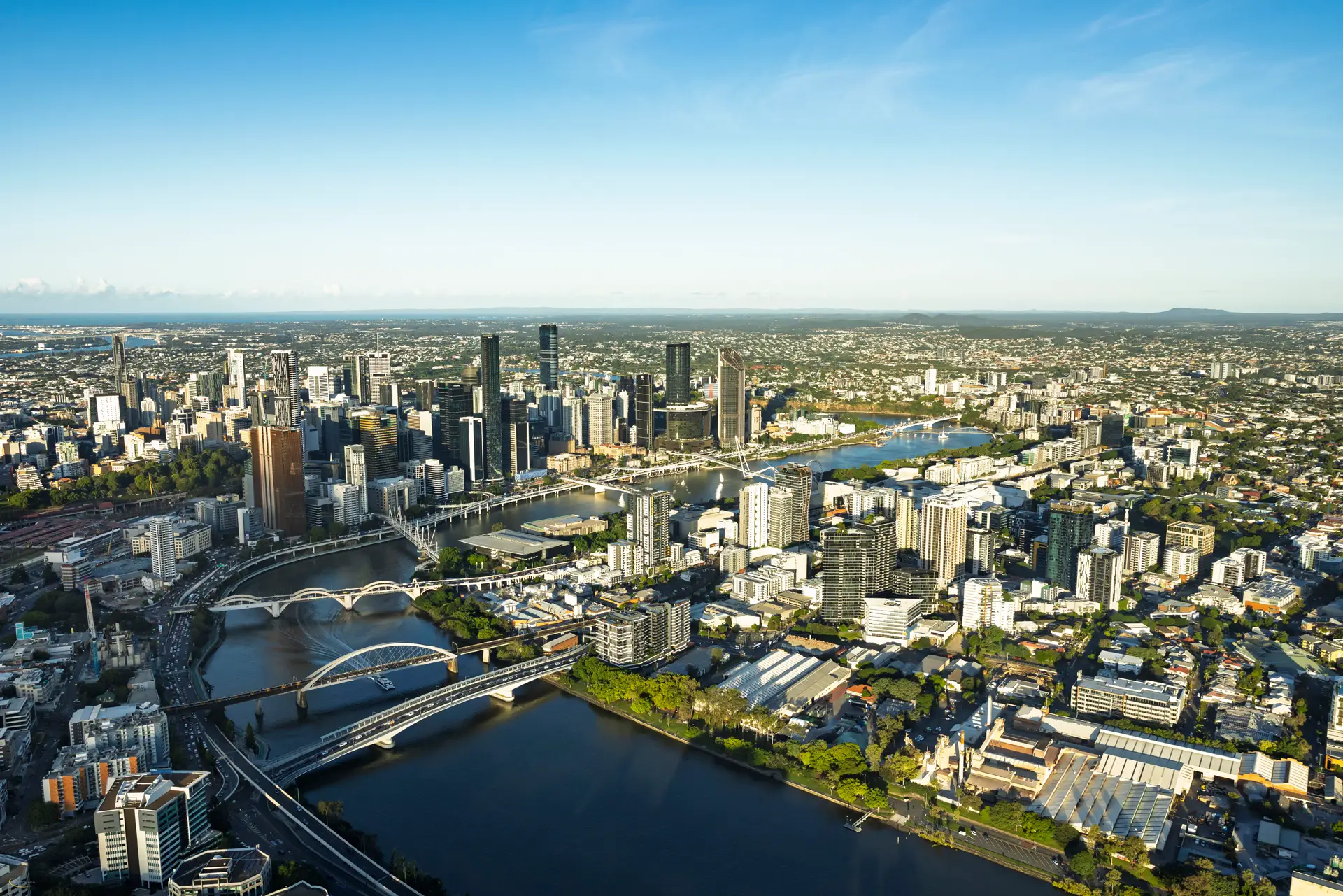 Aerial of Montague Road