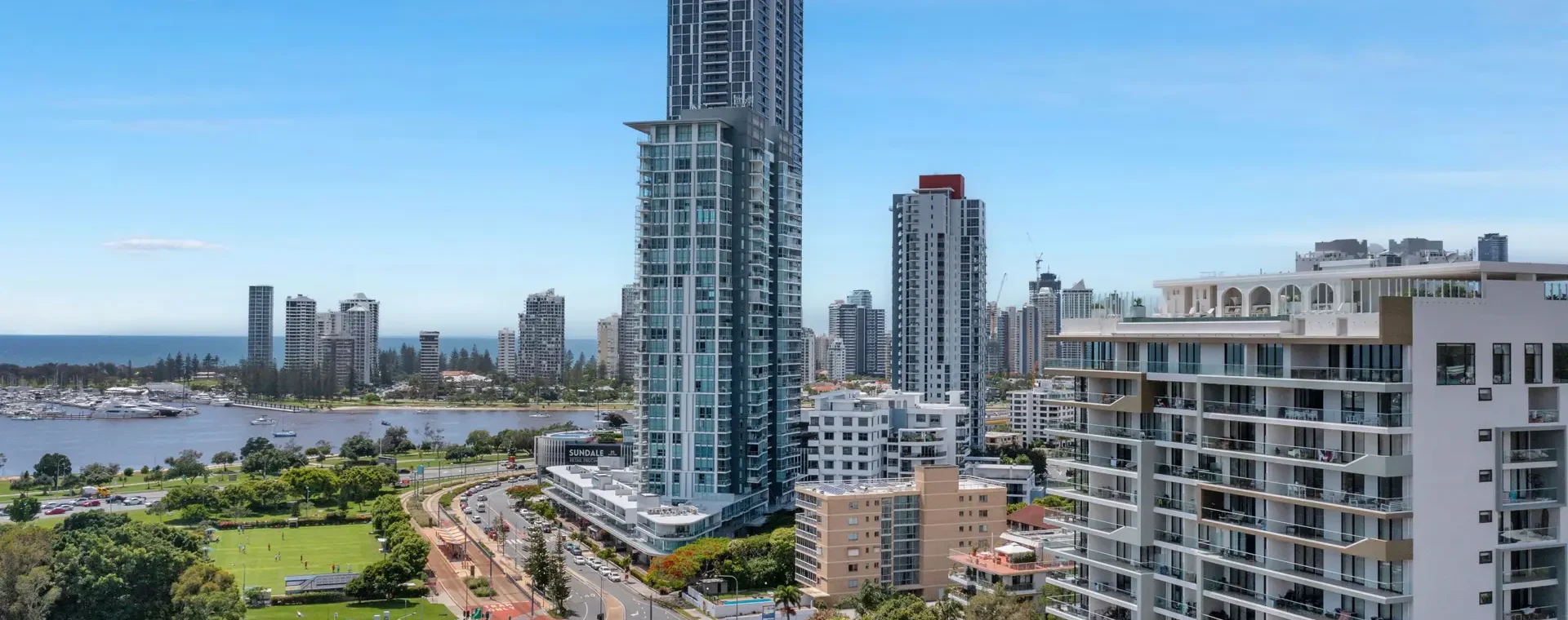 Aerial of Southport