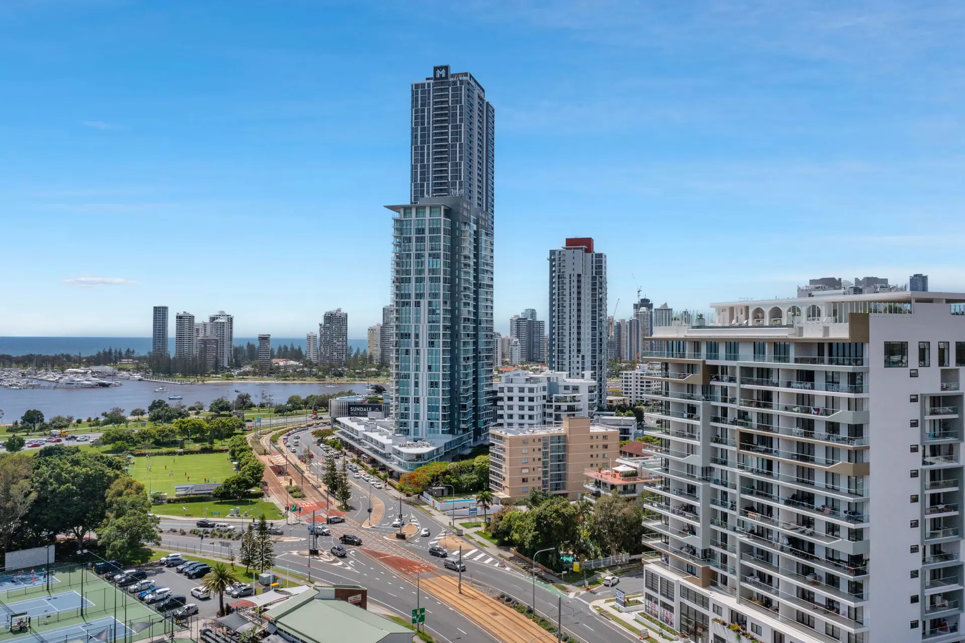 Aerial of Southport