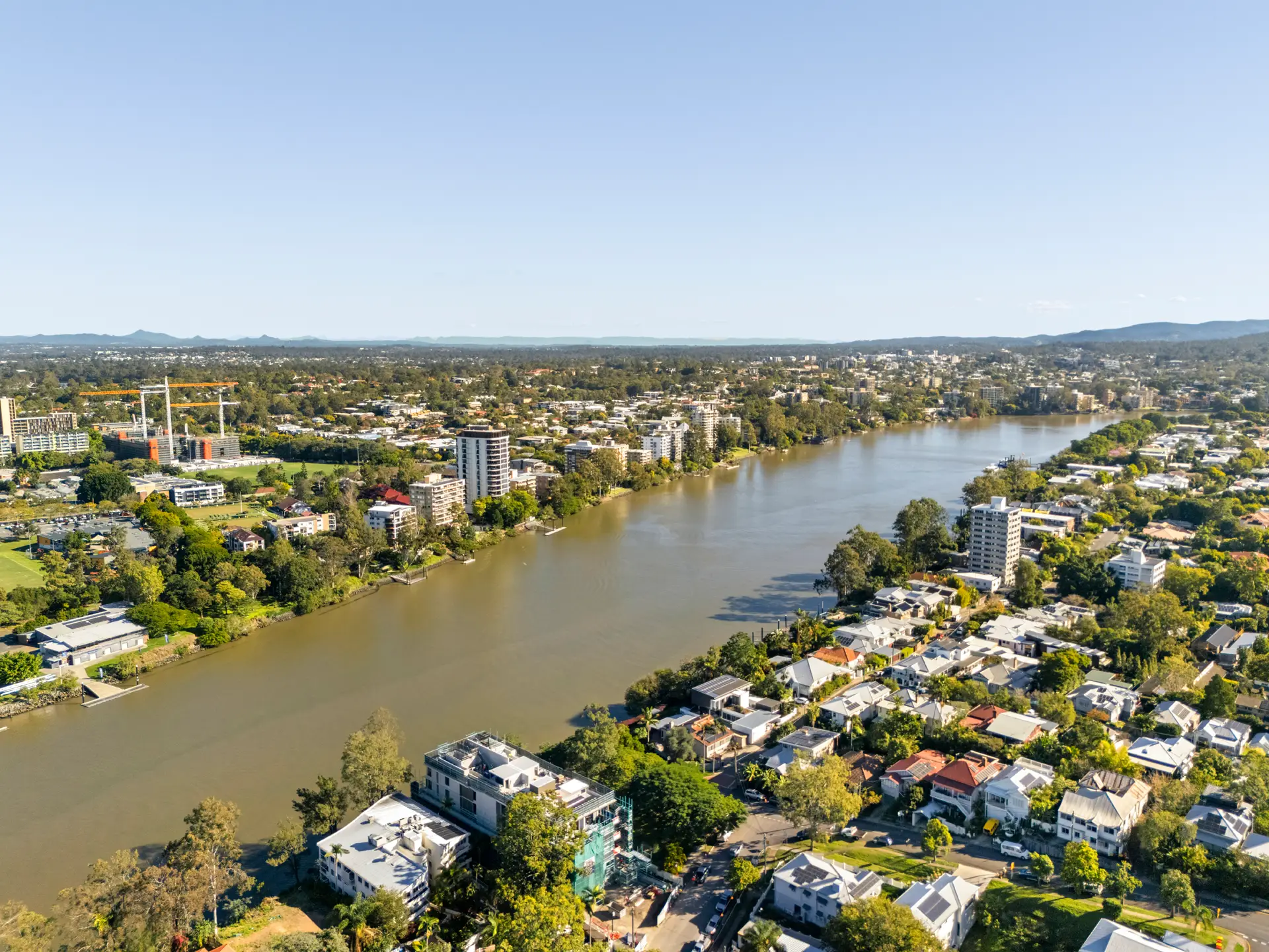 Aerial of Highgate Hill