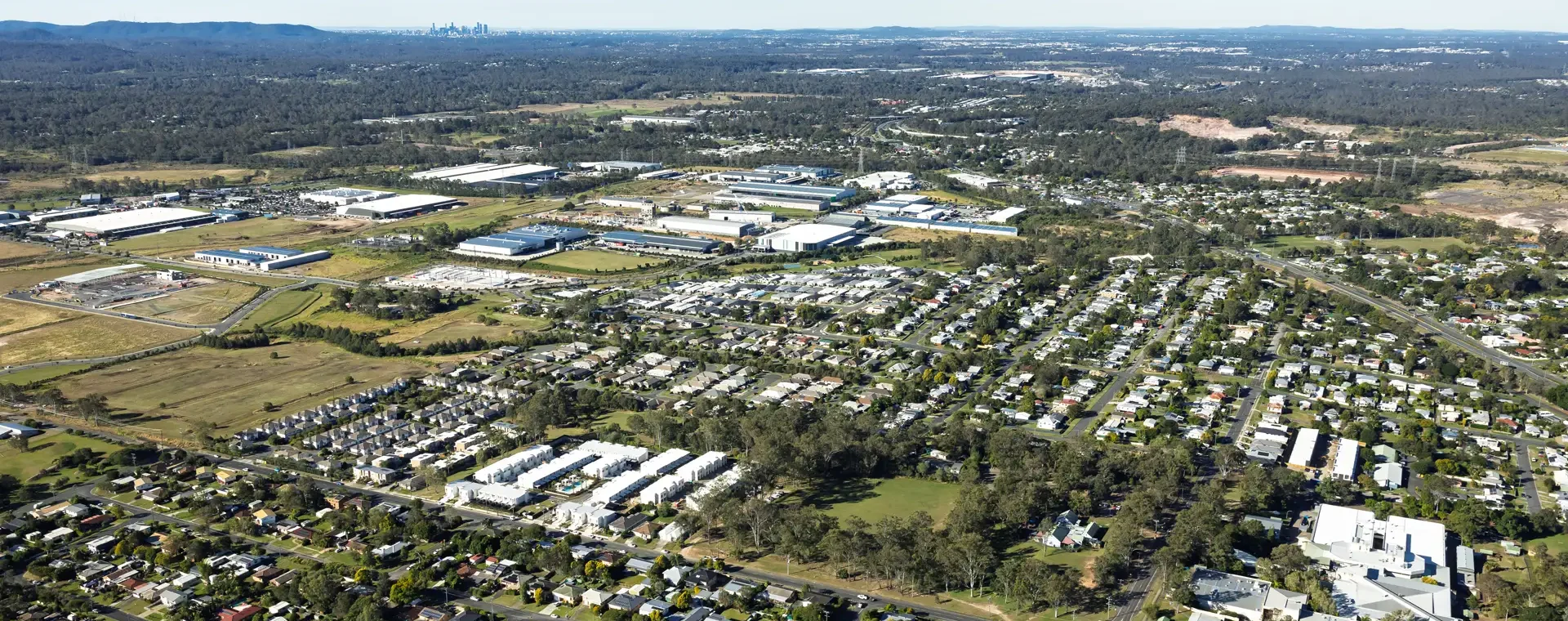 Aerial of Bundamba