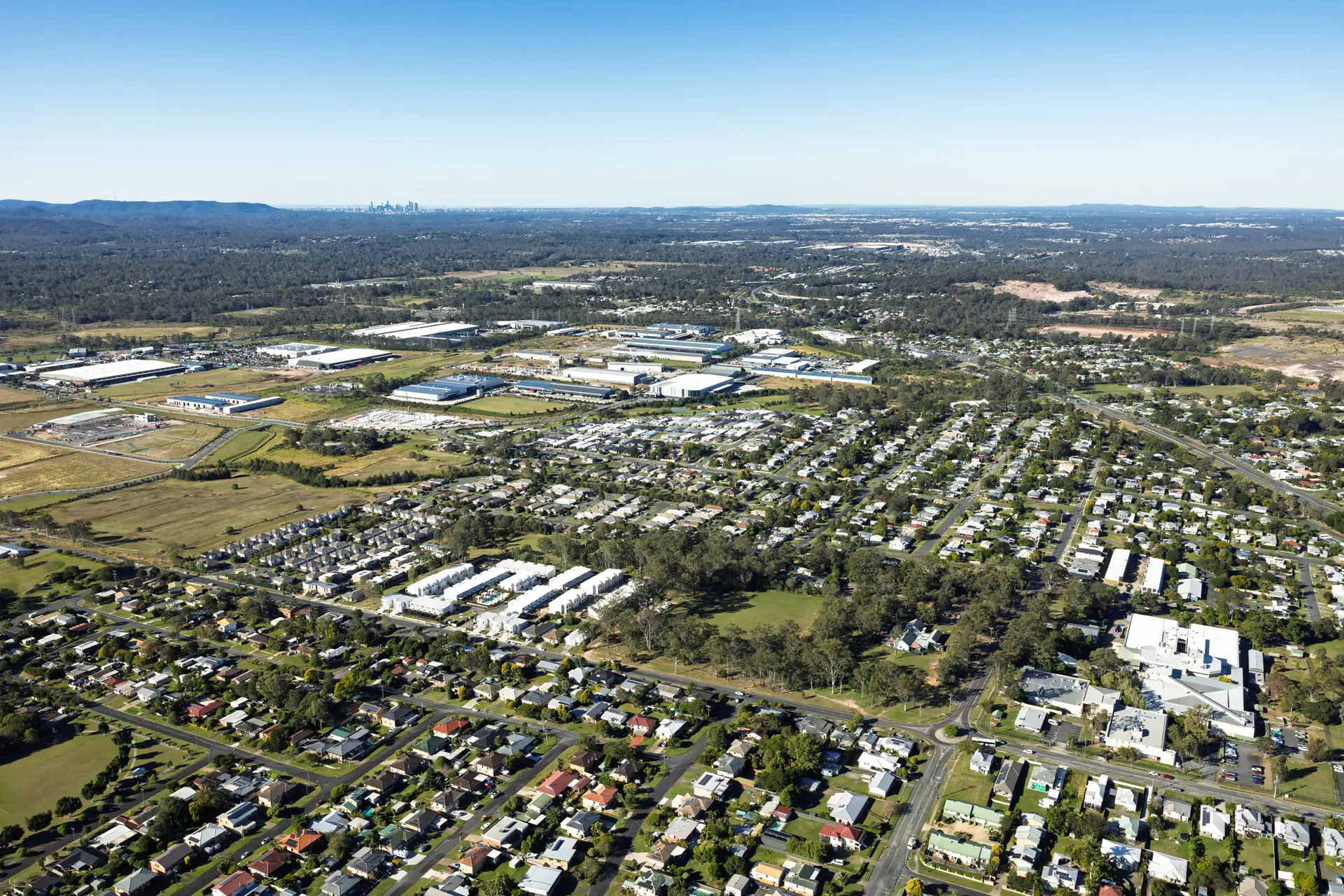 Aerial of Bundamba