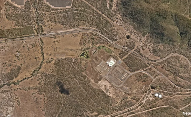 Aldoga Industrial Estate aerial