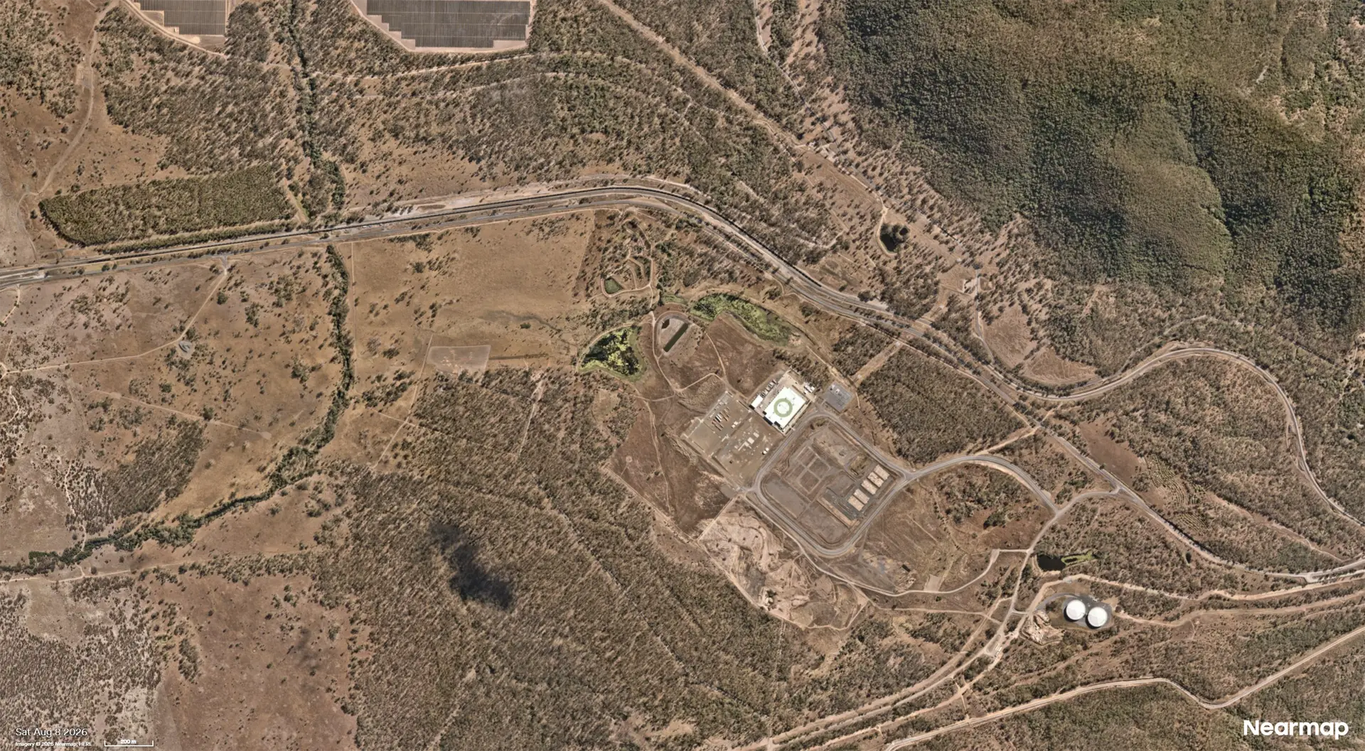 Aldoga Industrial Estate aerial